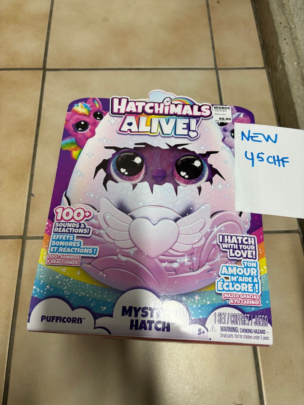 Hatchimals Jouets: NEU Grosse Hatchimals ALIVE – Neuf avec emballage d'origine à Schönenbuch par ver_58wg