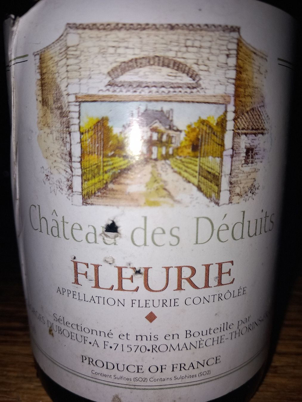 Vino: Chateau des deduits fleurie 2007 – Nuovo e nell'imballaggio originale da Le locle venduto da juliensaran 1