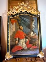 Peinture Saint Cardinal 16/17e - Gemälde eines heiligen Kard