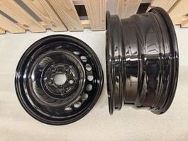 Stahlfelgen Volkswagen T5/T6 schwarz 16 Zoll neuwertig