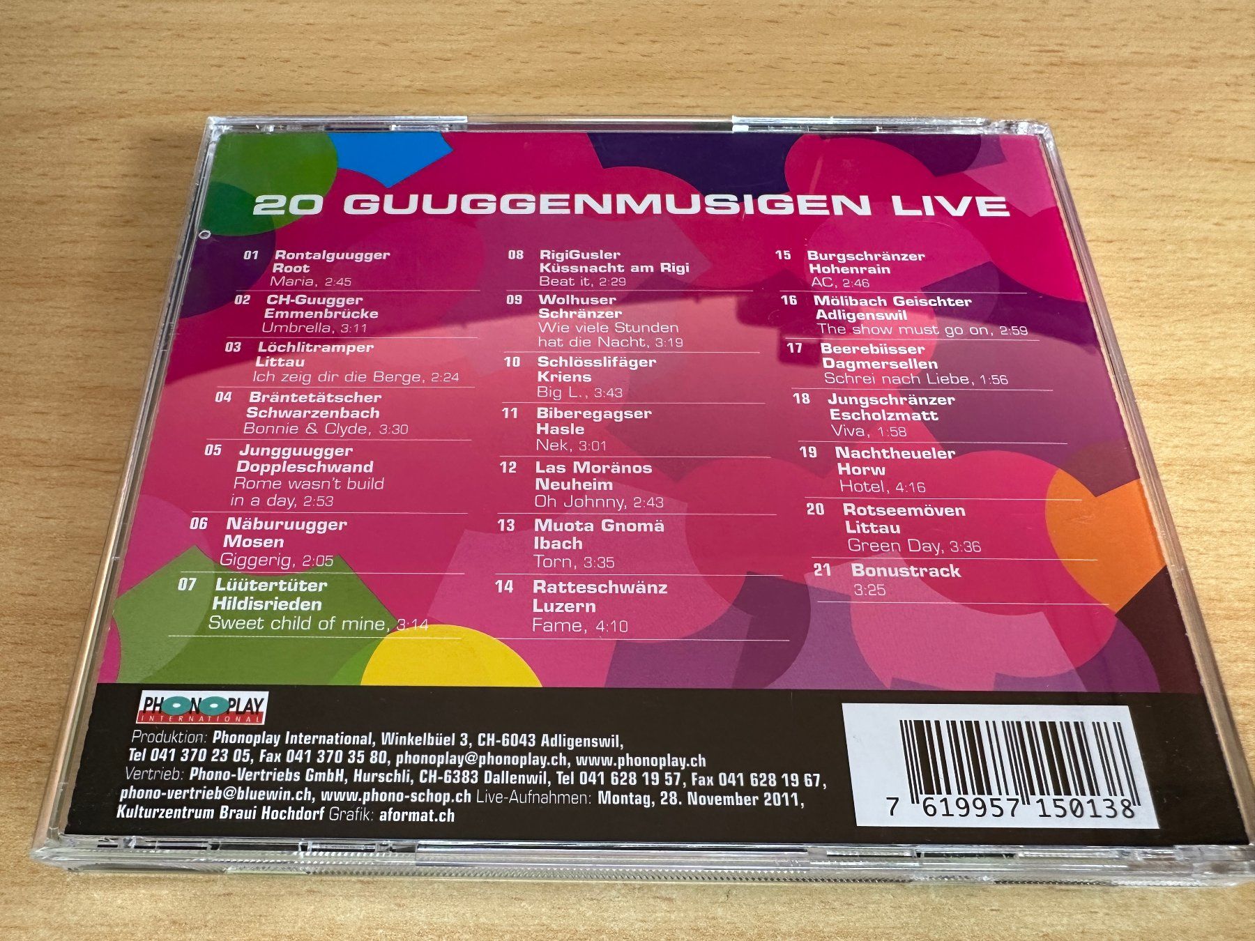 CD: Guuggen Power - Vol. 8 – Usato da Rikon im Tösstal venduto da Alpenmutz 1