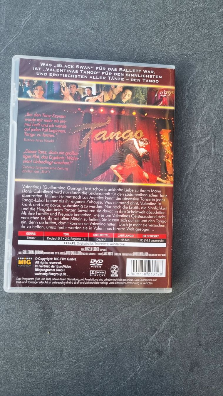 Tutti i DVDs: Valentinas Tango DVD – Usato da Meilen venduto da lisma29 1