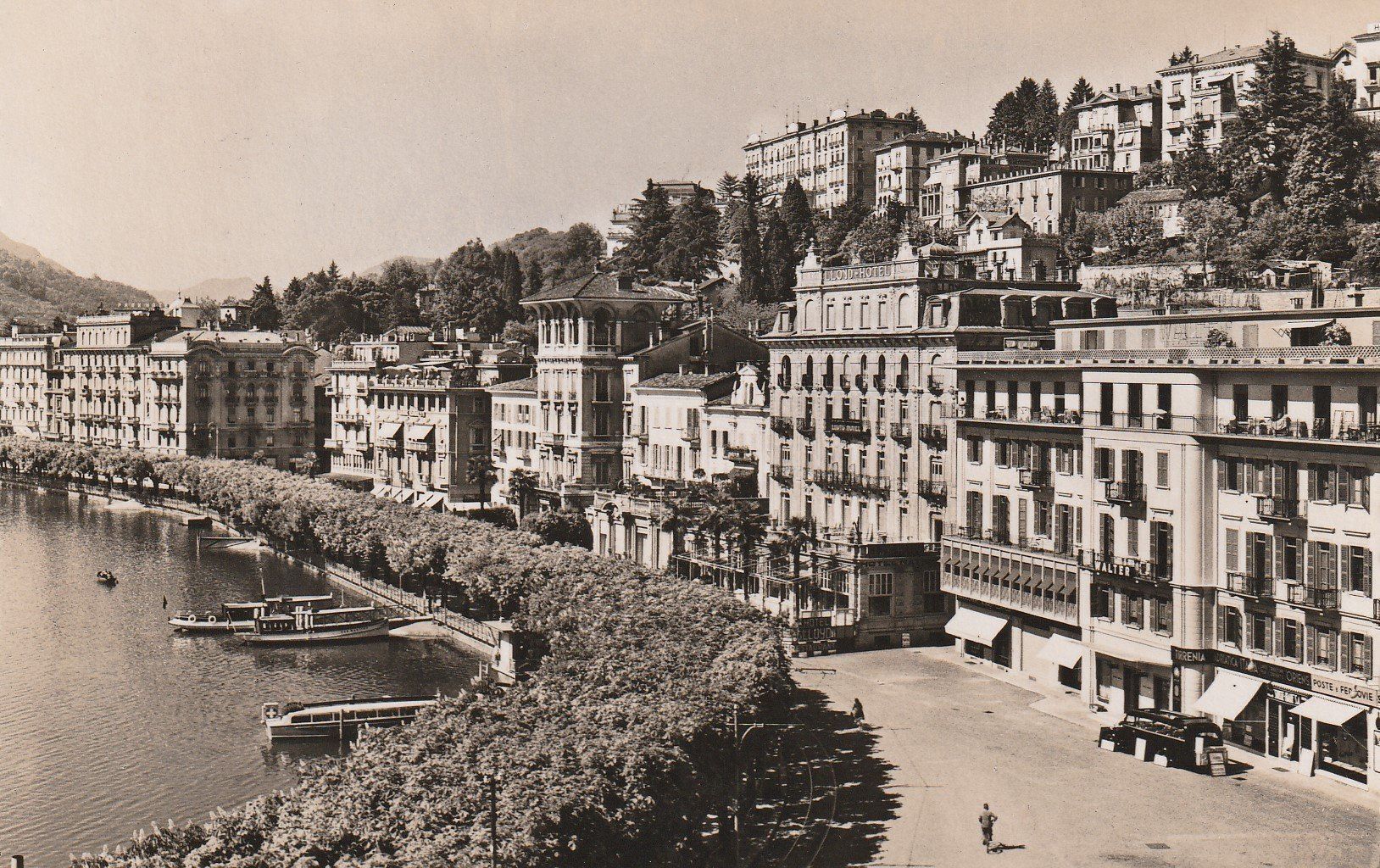 Cartoline postali: AK - Lugano 23.5.1947 – Usato da Fribourg venduto da schnalla92