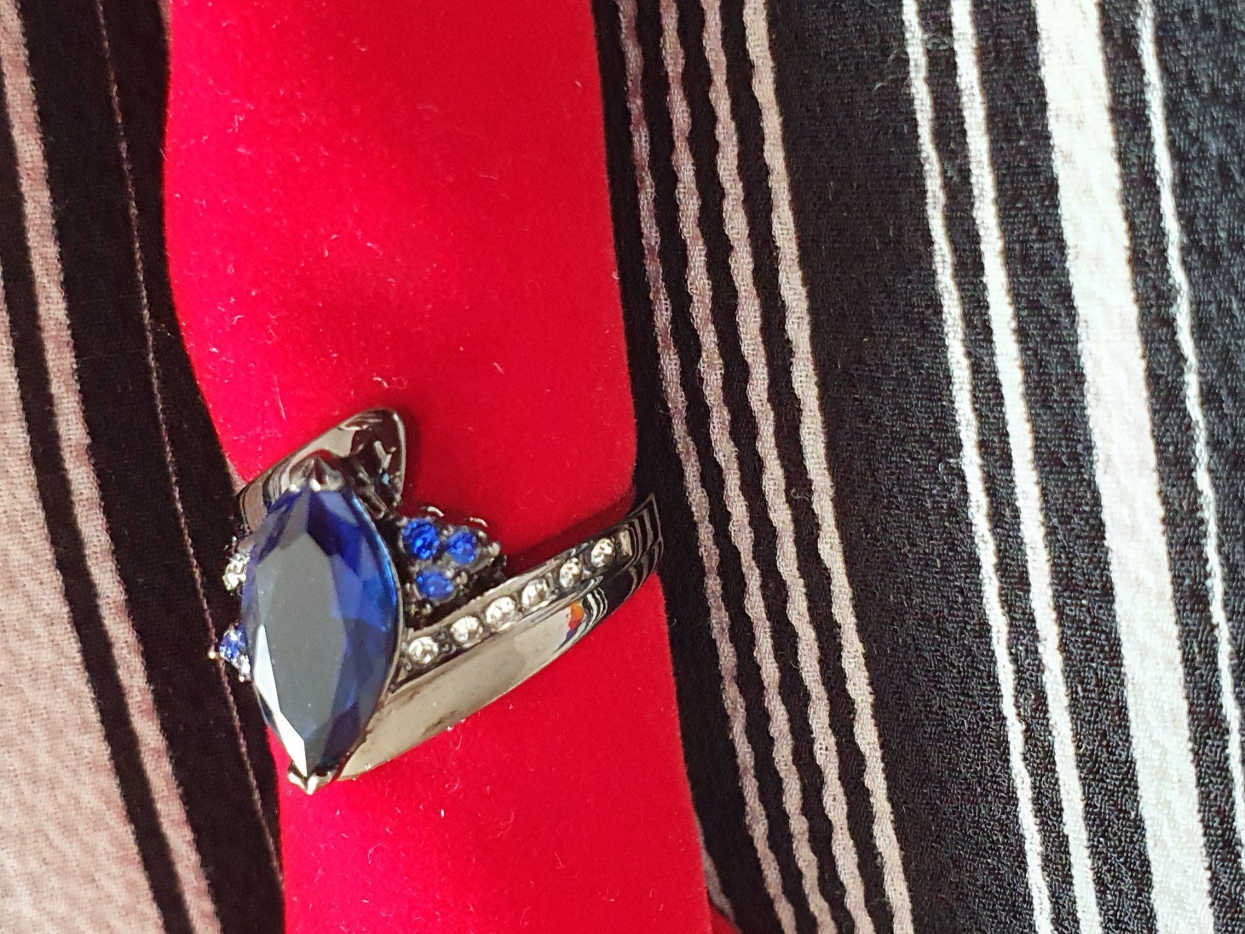Anelli: damen ringe blau – Nuovo (secondo la descrizione) da Zuchwil venduto da mag_mdx5 3