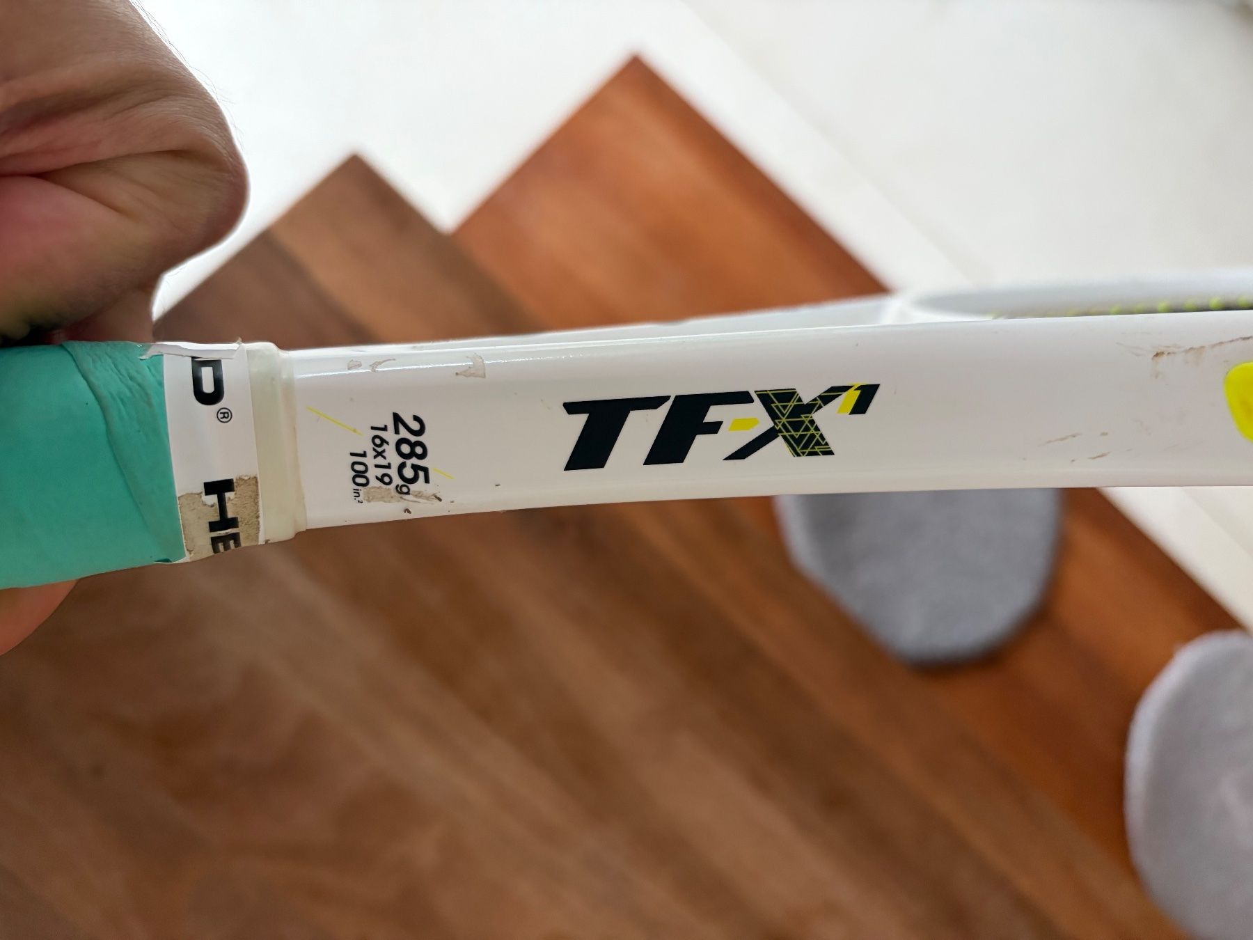 Tecnifibre Schläger: Tecnifibre TF-X1 Version 2 Tennis Racket with new strings – Gebraucht aus Zürich von skikki78 3