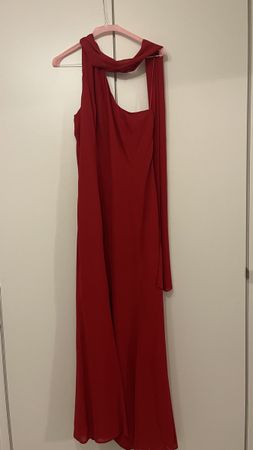 Reformation Rosalynn Kleid rot