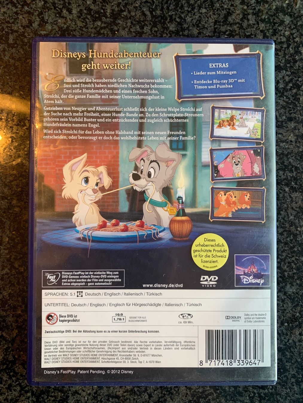 Tutti i DVDs: Susi & Strolch Ii Disney Klassiker DVD – Usato da Bützberg venduto da Alexaborn 2