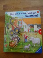Grosses Puzzle-Spielebuch Bauernhof