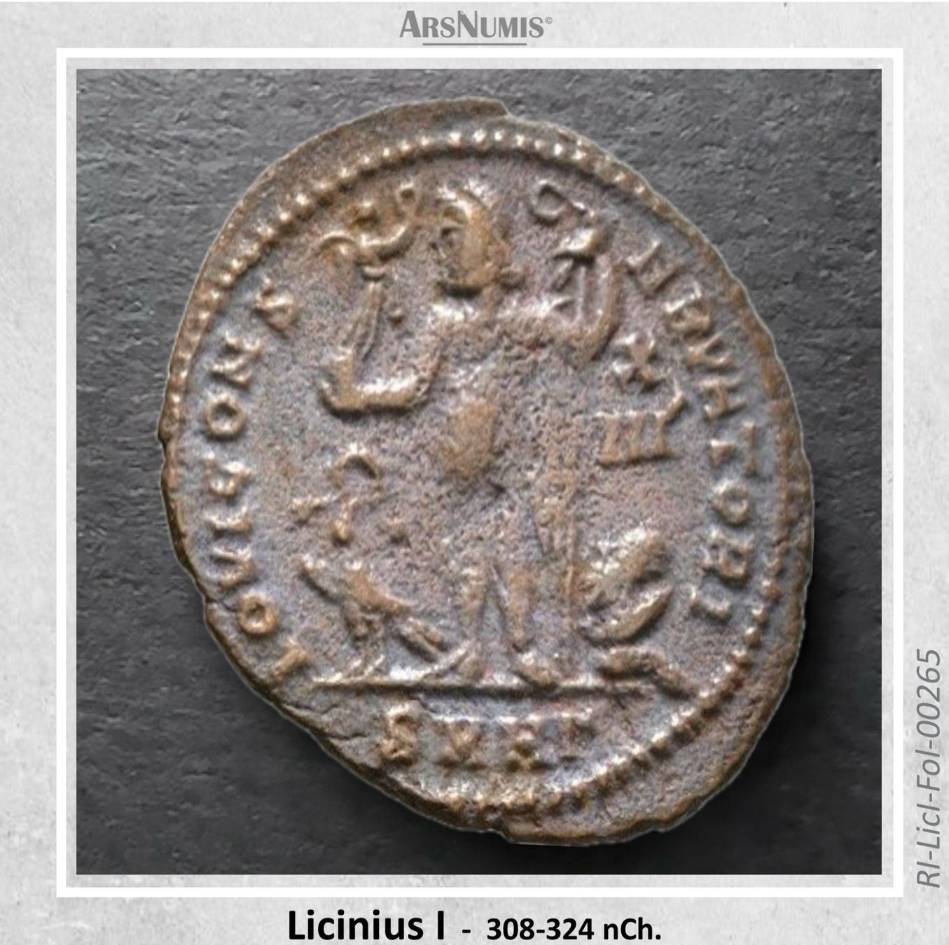 Tutti le monete: Römische Münze - Licinius I. – Usato da Oberwil b. Zug venduto da ArsNumis 1