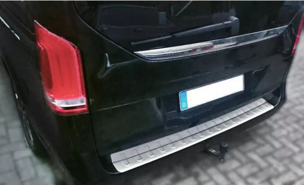 INLY Bumperbescherming In Chroom – Roestvrij Staal – Compatibel Met Vito V-Klasse W447 (vanaf 2014)