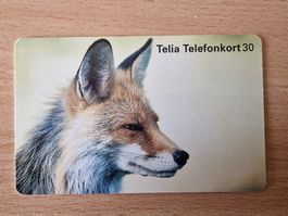 TELIA Telefonkarte Schweden.