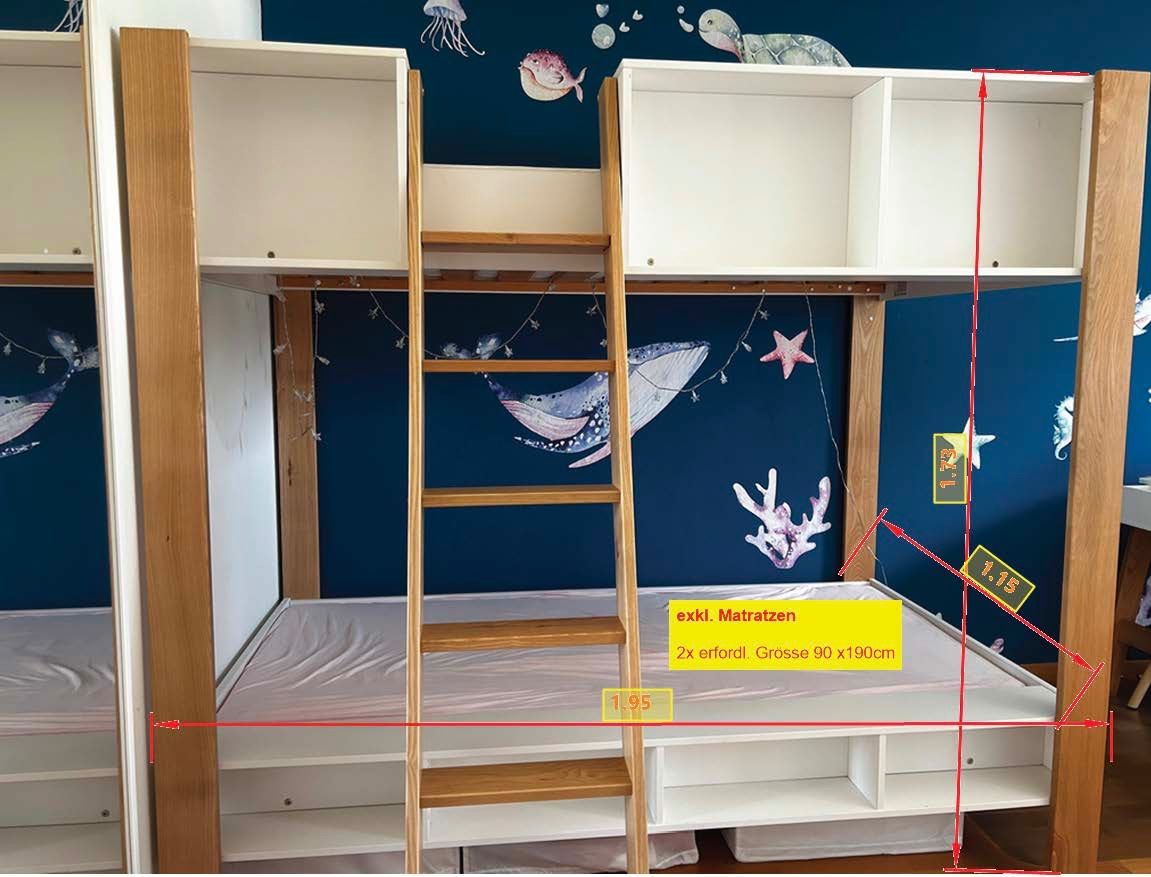 Letti: Hochbett wie neu – Usato da Thalwil venduto da jea_fms9 2