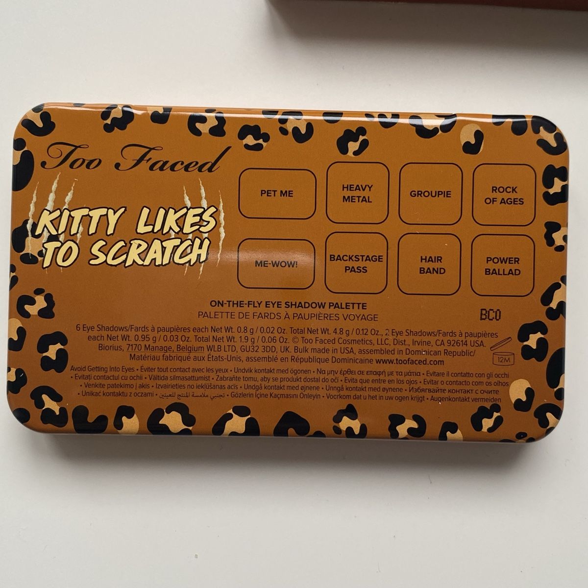 Sephora Make-up: Too Faced Lidschatten Palette Kitty Likes to Scratch NEU – Nuovo e nell'imballaggio originale da Givisiez venduto da dor_xb9k 3