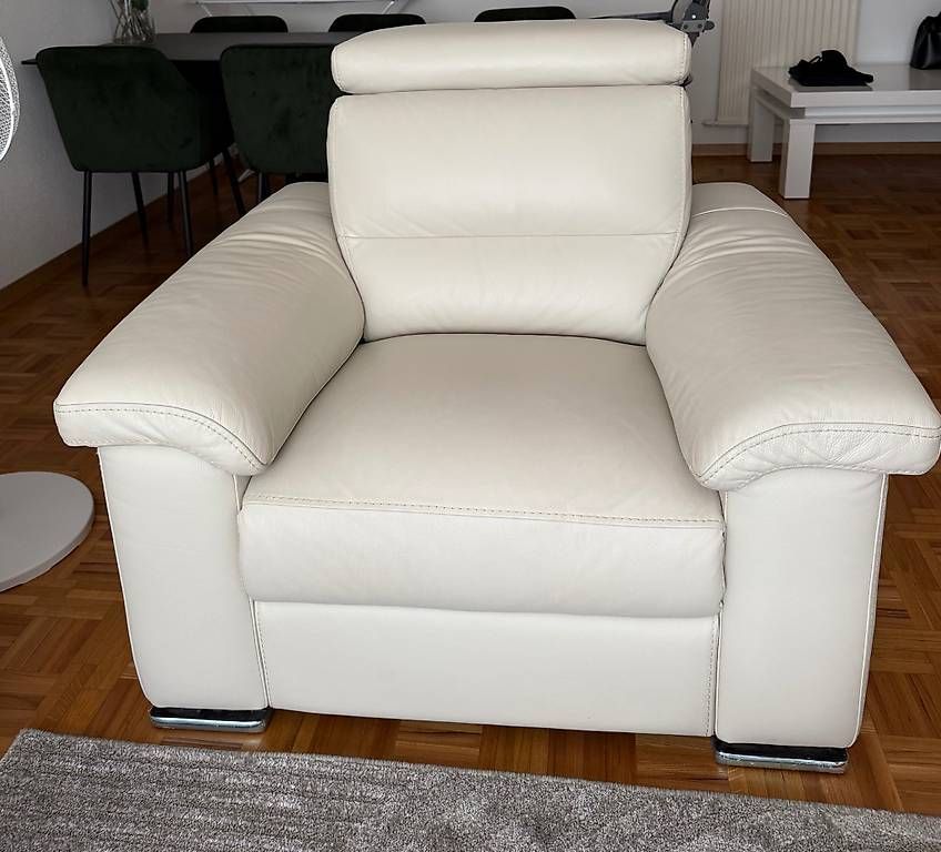 Divani: Salon cuir 3+2+1 - relax électrique – Usato da Montreux venduto da eni_hp6s 4