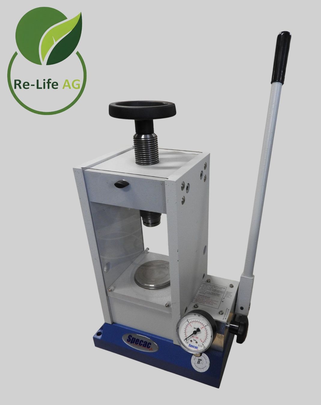 Tutte le macchine: Specac | Manual Hydraulic Press – Usato da Reinach BL venduto da Re-LifeAG_Labor
