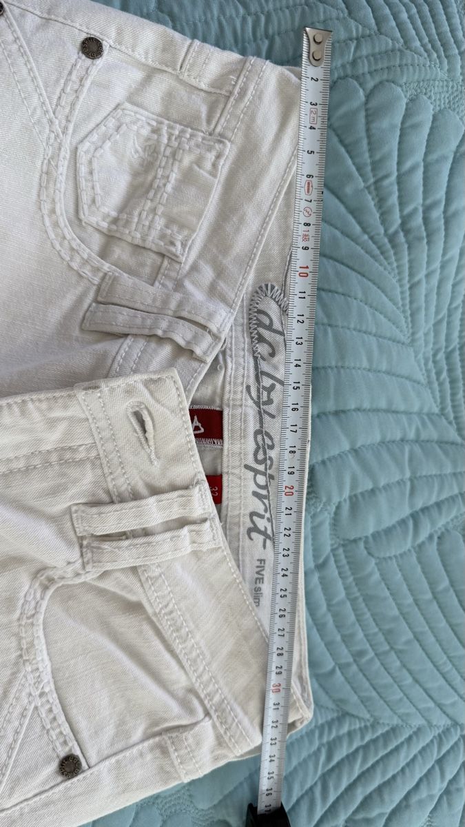 Esprit Jeans: Weisse Sommer Jeans "Five Slim" de by esprit Gr. 32 – Neu (gemäss Beschreibung) aus Aarwangen von sugus5571 2
