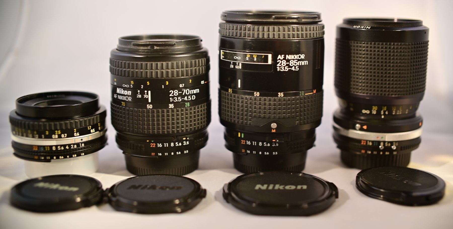 Nikon Objektive: Vier Nikon Objektive – Gebraucht aus Uster von Stoessda