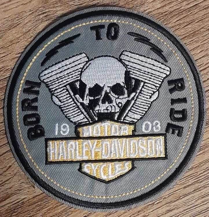 Patch Harley Davidson Born to Ride J076 4