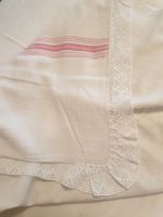 Leintuch Leinen Tuch Antik Shabby Chic Leinentuch