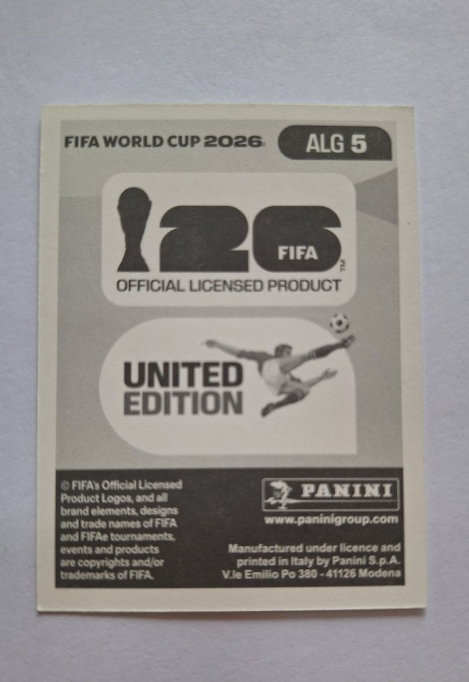 Panini Carte collezionabili: Panini Rayan Aït-Nouri ALG 5 – Nuovo (secondo la descrizione) da Romanens venduto da Crocette 1