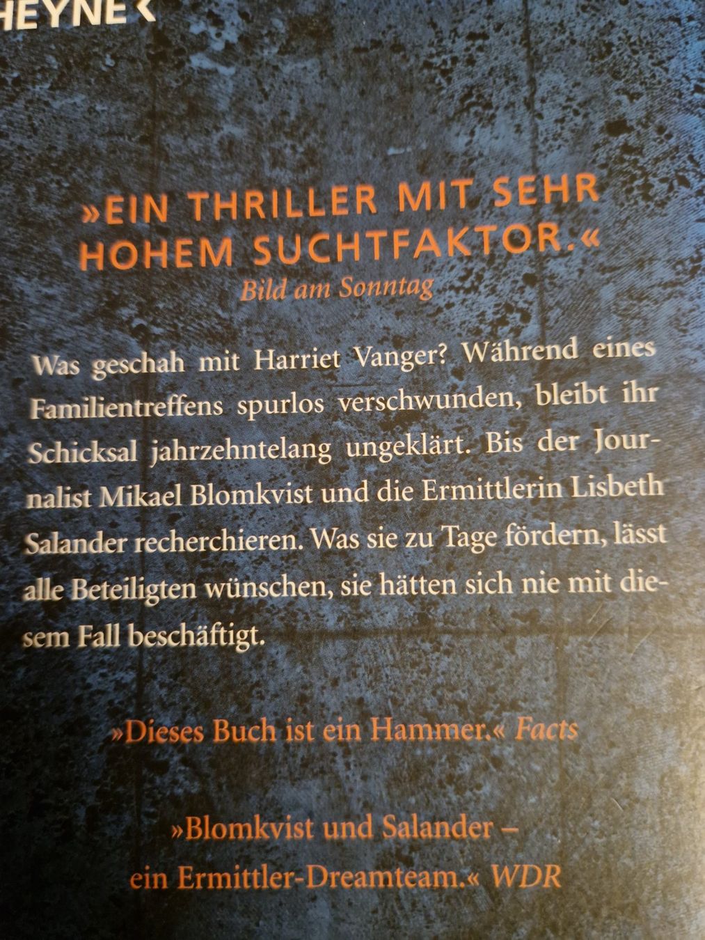 Libri: Stieg Larsson - Verblendung.  (D1) – Nuovo (secondo la descrizione) da Villars-sur-Glâne venduto da Agnie80 2