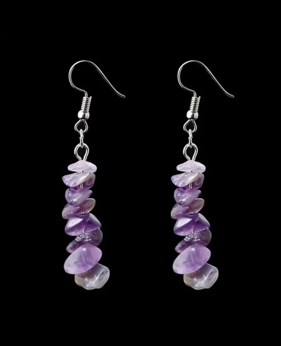 Ohrringe & -stecker: Ohrringe mit Amethyst – Neu (gemäss Beschreibung) aus Gams von Mariawicca