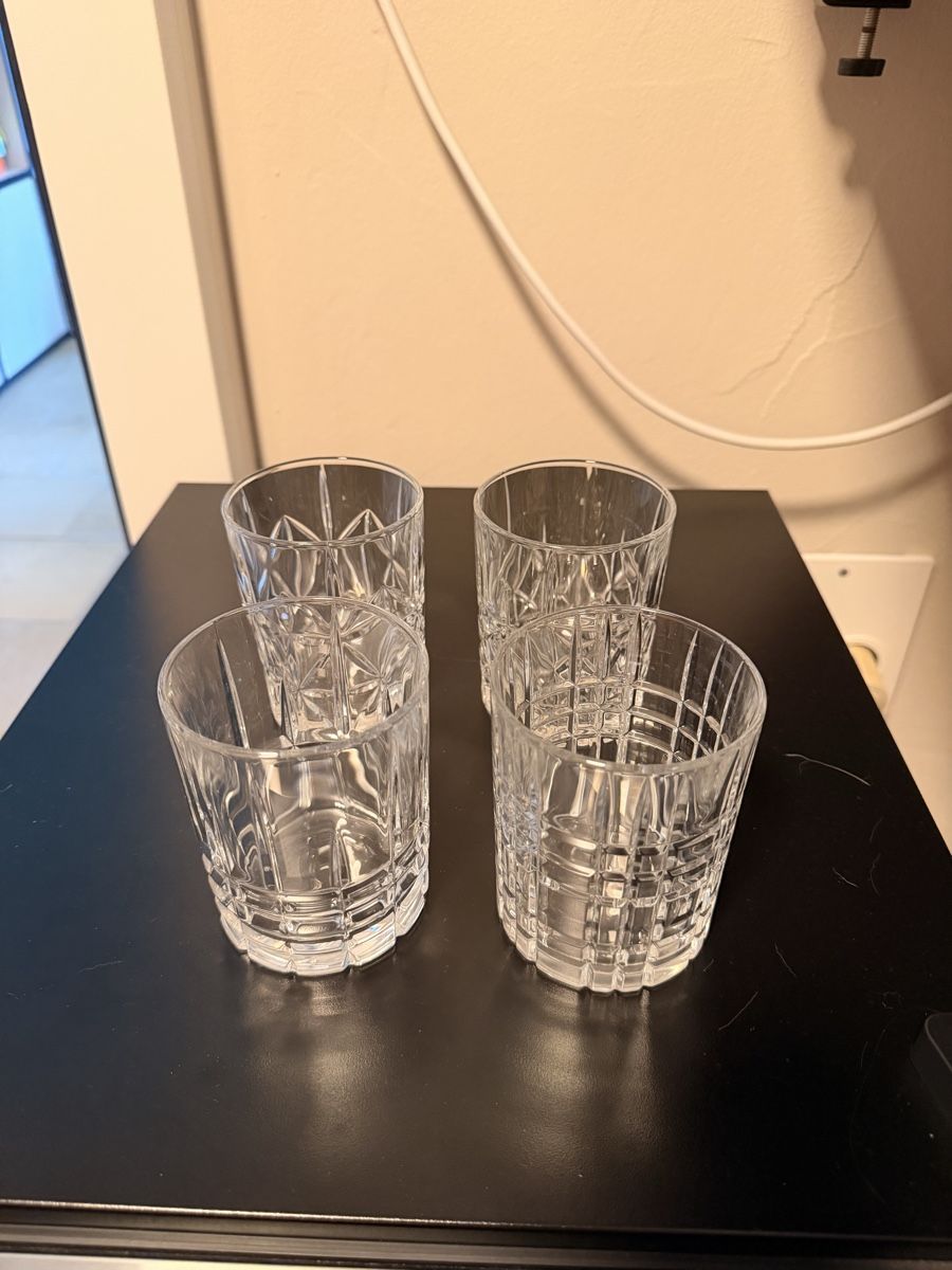 Bicchieri: 4x Tumbler Glasses whiskey  – Usato da Altendorf venduto da gio_86dc