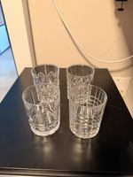 4x Tumbler Glasses whiskey 