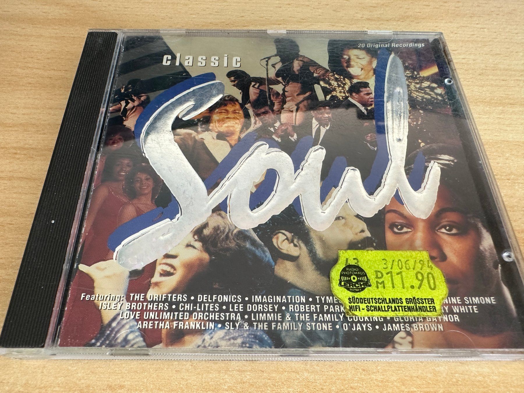CDs: Various – Classic Soul – Gebraucht aus Rikon im Tösstal von Alpenmutz