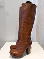 MOMA Italy – leder-Stiefel - Made in Italy - Grösse 39.5