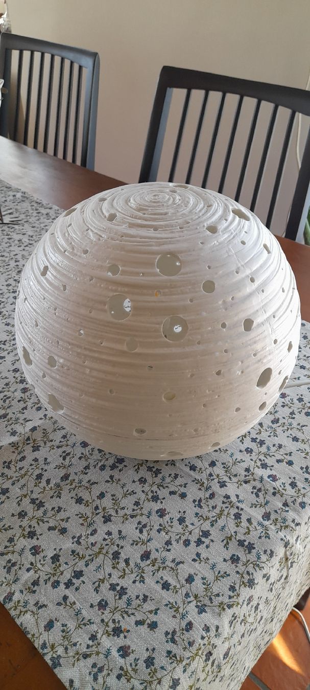 Lampade: Lampe céramique diamètre 20 cm – Usato da Pleigne venduto da lulu0012