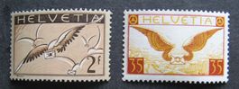 Flugpost F13z und F14z postfrisch