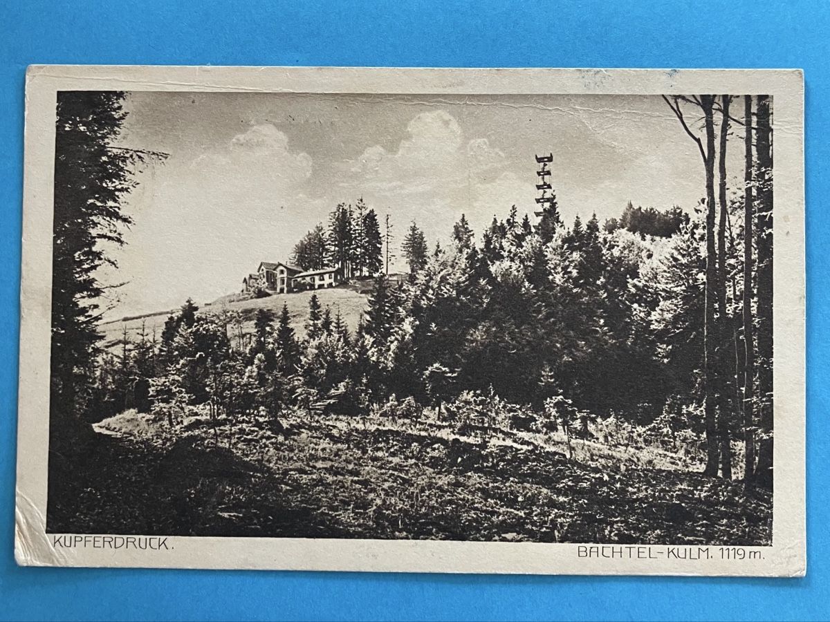 Cartoline postali: Alte Ansichtskarte Bachtel-Kulm 1912 – Usato da Bauma venduto da Baumer71