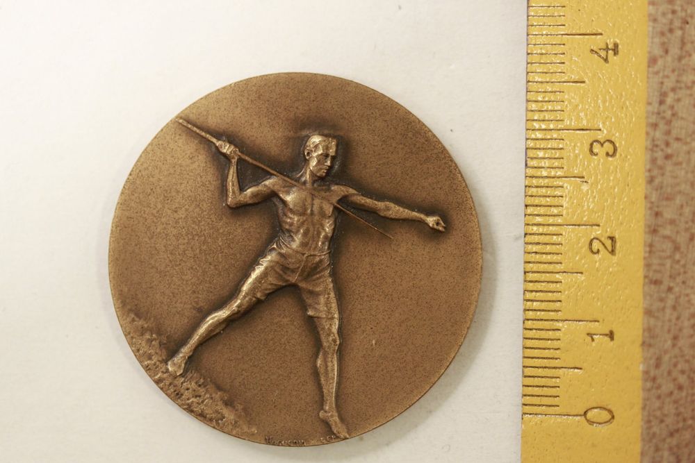 Médaillette Javelot FFA Ligue De Provence - Badge Collection Années 40