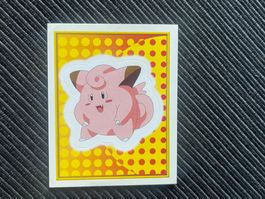Pokemon Clefairy non Holo Merlin Topps Sticker 2000