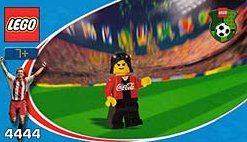 Lego 4444 Minifigure Coca-Cola Defender 2 polybag, Japan