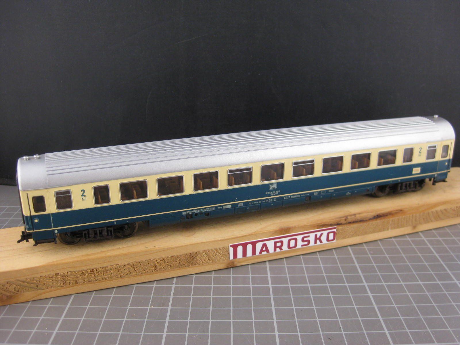 Fleischmann Modellini di ferrovie: Fleischmann 5164 DB IC Wagen 2. Klasse, mit OVP, mit KK – Usato da Malters venduto da Marosko 2