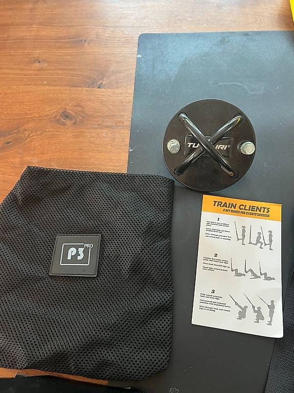 Hometrainer: P3 Pro Schlingentrainer mit Deckenhalterung von Tunturi – Usato da Arlesheim venduto da SKA_4144 1