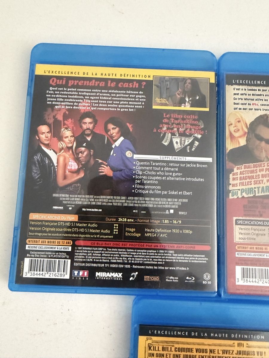Alle DVDs: Lot Blu-ray Quentin Tarantino - 5 films – Gebraucht aus Genève von sho_67qj 2