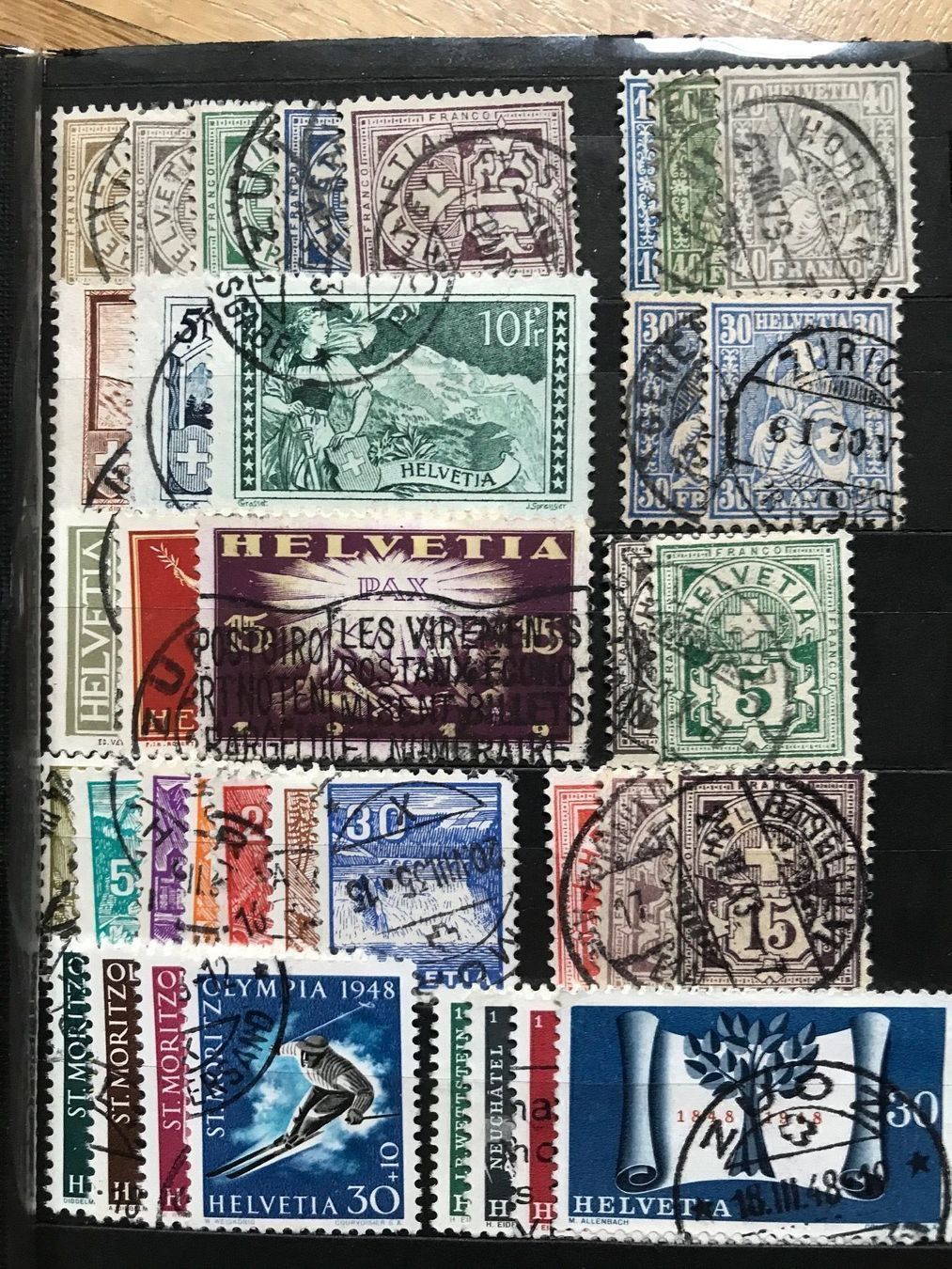 Tutti i francobolli: Schweizer Kleinlot ab 1862 – Usato da stäfa venduto da brandy66 2
