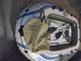 Schlauchboot INTEX Excursion 4 4 Personen neuwertig