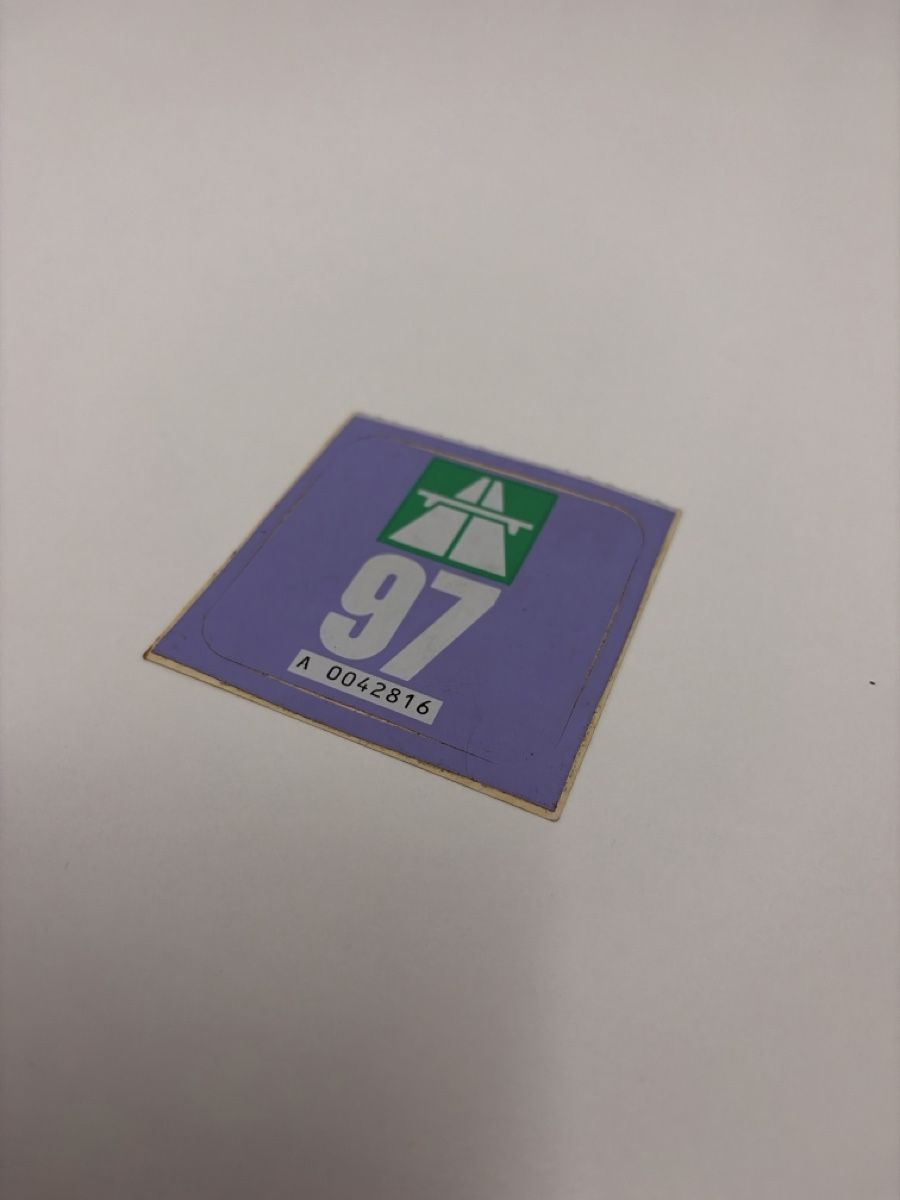 Autobahnvignetten: Autobahnvignette 1997 – Neu (gemäss Beschreibung) aus Zollikofen von wuejo 1