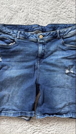 Yesica Jeans Shorts, Denim, Sommer, Grösse 52