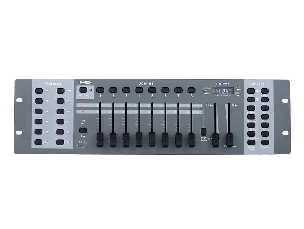 Showtec Sistema di controllo: Contrôleur DMX Showtec SM-8/2 – Usato da Riaz venduto da fafa74