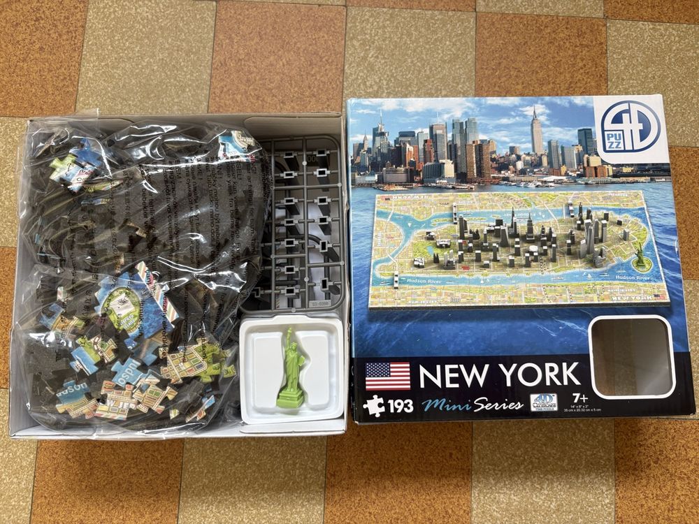 4D Puzzle New York Mini Series, 193 Teile, komplett (Neu und ...