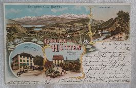 Gruss aus Hütten 1900