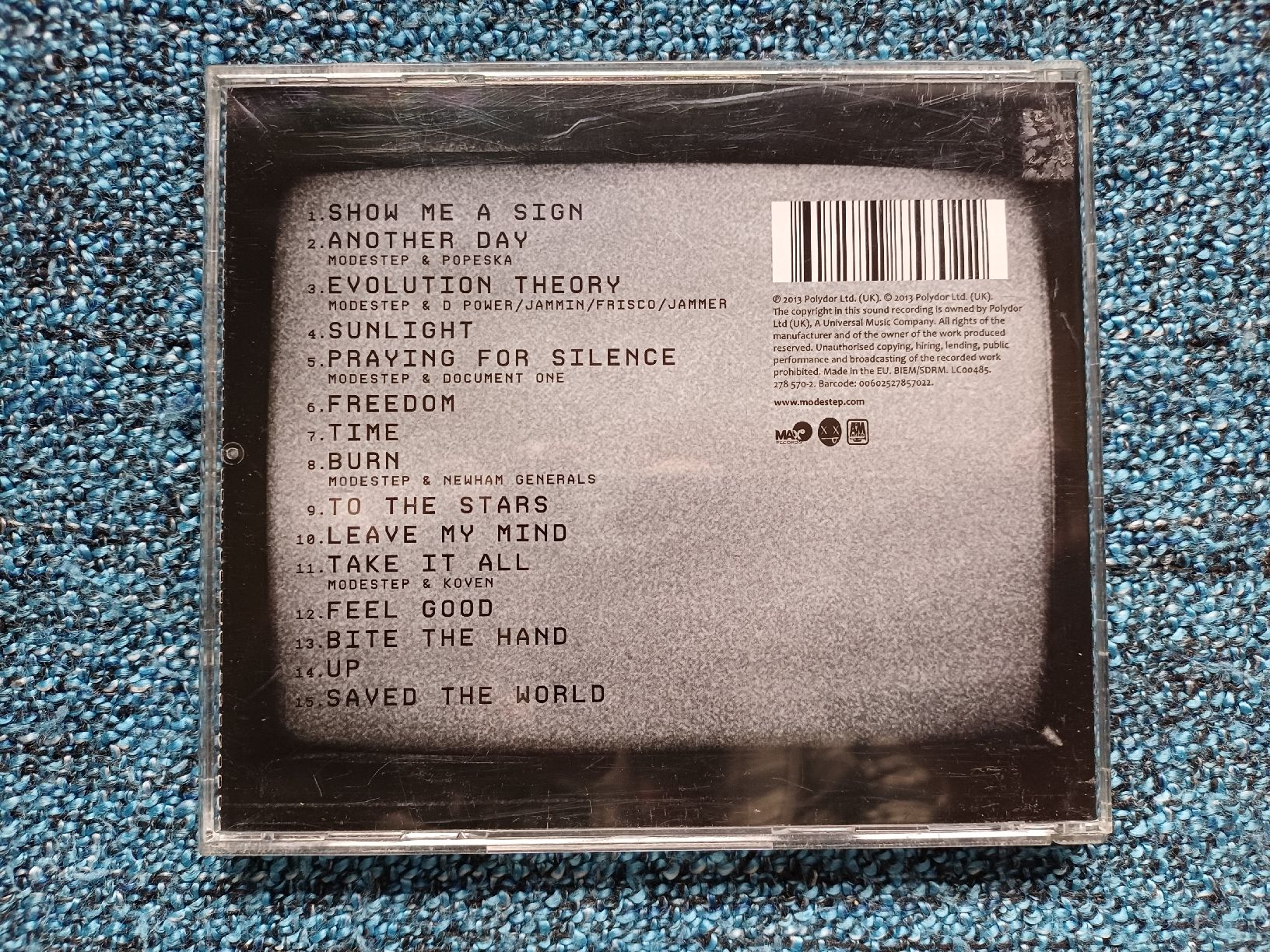 CD: Modestep "Evolution theory" CD – Usato da Begnins venduto da Drastic-Sound 1