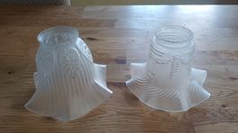 2 Jugendstil Lampenschirme
