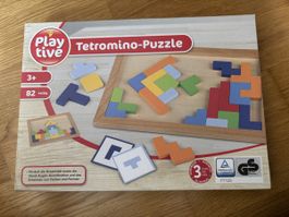 Puzzle -Tetromino 82 Teile, ab 3 Jahren, Holz