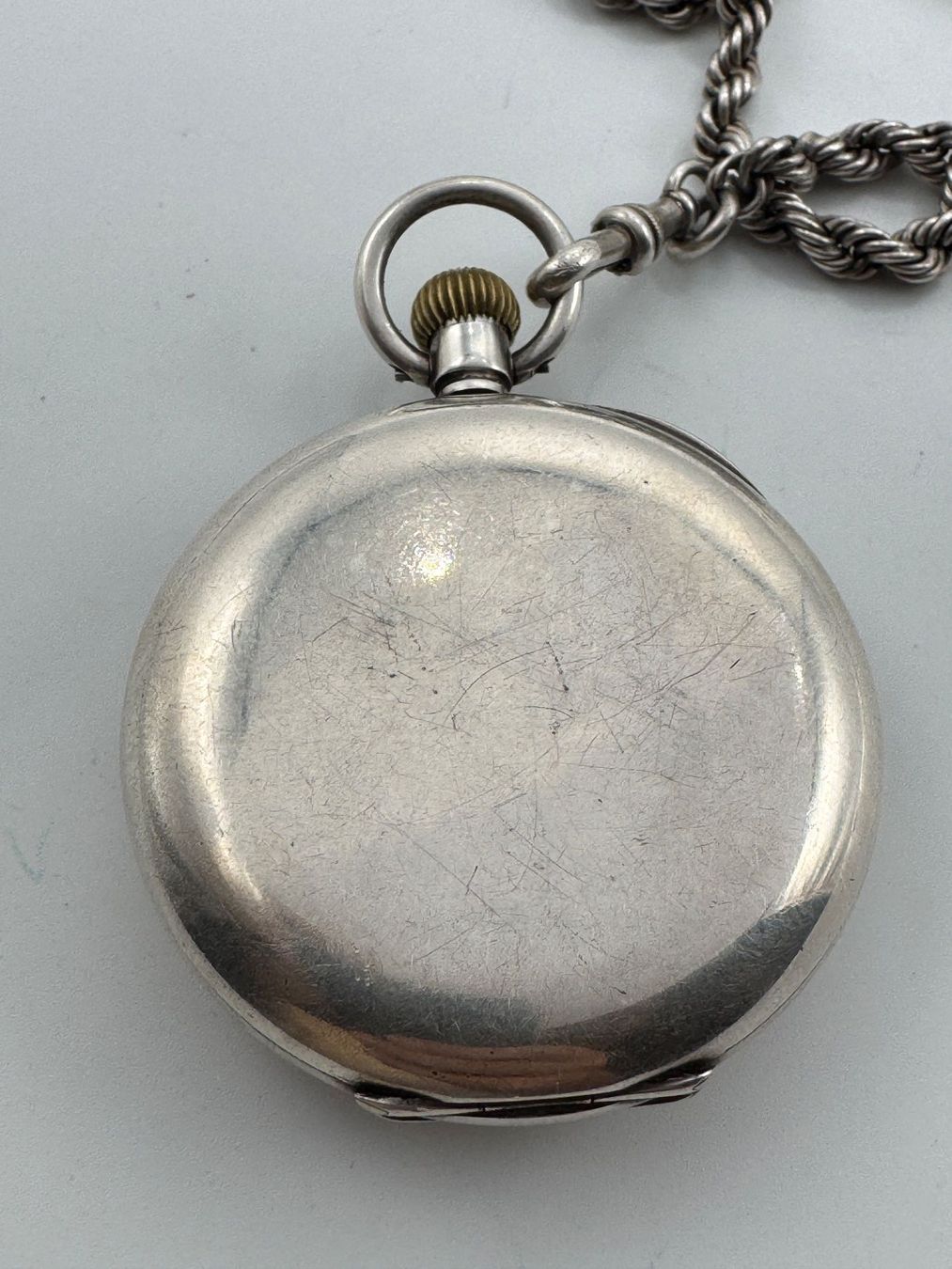 Swiss Montres: Taschenuhr Silber 925 mit Kette – D'occasion à Sachseln par BONATI01 3